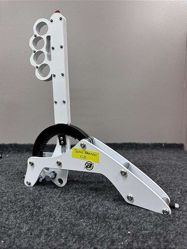 PROMOÇÃO - Alavanca de freio Modelo Soco Ingles BRANCO - COM DEFEITO DE PINTURA - N.2