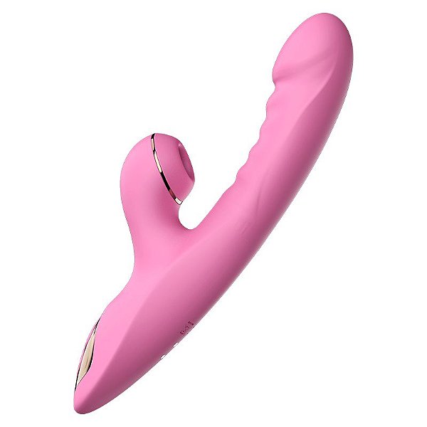 Vibrador Estimulador de Clitóris e Ponto G Com Pulsação Sex Massager