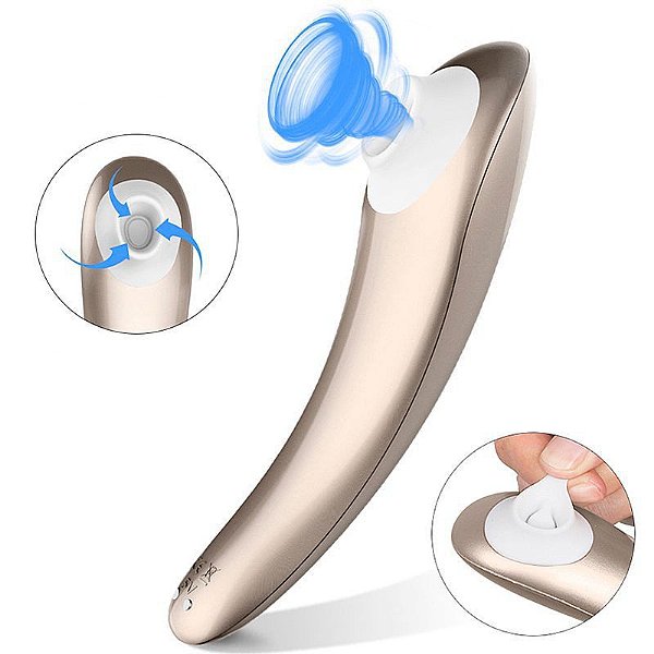 Vibrador Estimulador Sugador de Clitóris Screaming Pro Alex S-Hande