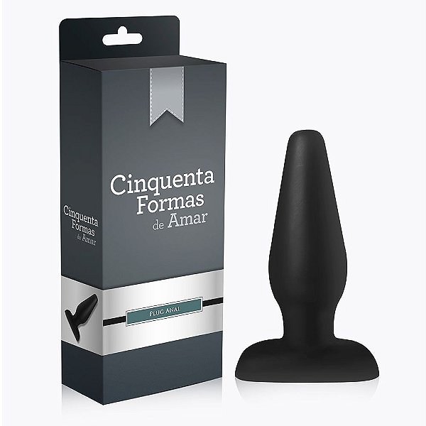 Plug Anal Macio Cinquenta Formas de Amar Adão & Eva