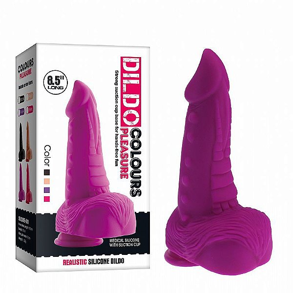 Prótese Dildo X-Men Monstro Colours Pleasure 8.5