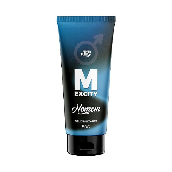 Lubrificante Gel Deslizante Saborizado Menta M Excity Homem Pepper Blend