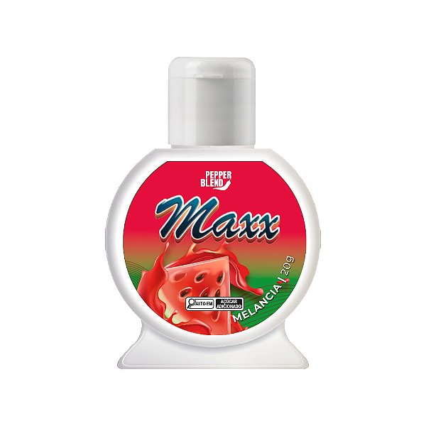 Gel Comestível Para Oral Sabor Melancia Maxx Pepper Blend