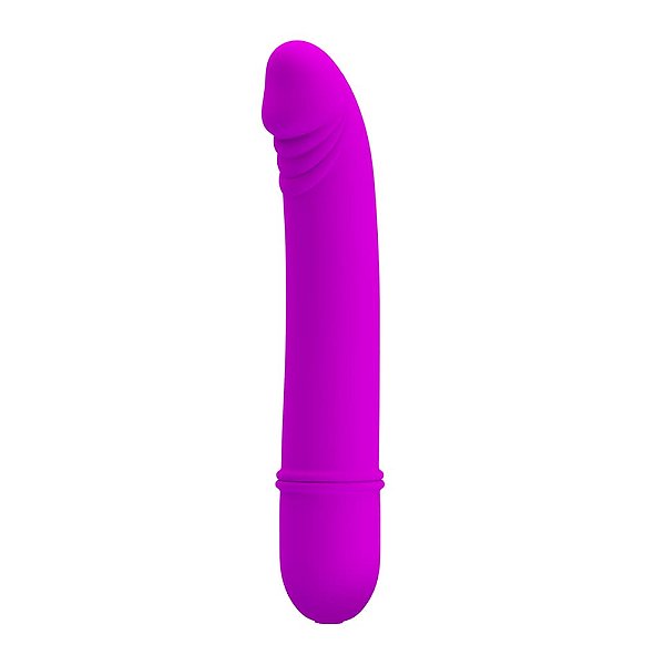 Mini Vibrador Silicone 10 Modos de Vibração Beck Pretty Love