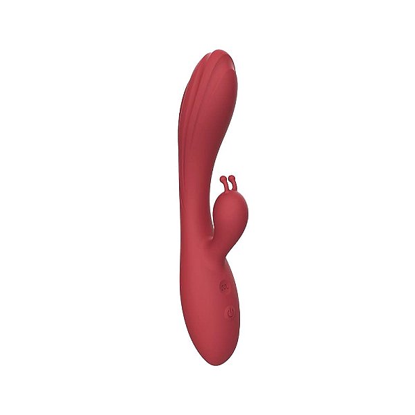 Vibrador Ponto G Com Estimulador de Clitóris 12 Modos de Vibração