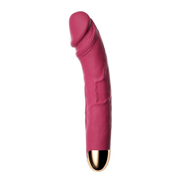 Vibrador Em Formato de Pênis Com 10 Modos de Rotação 360 Lilo