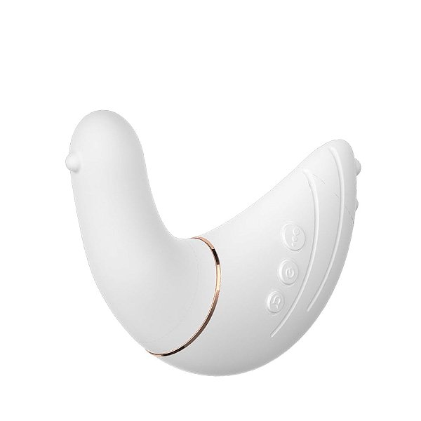 Vibrador Formato de Galinha Com Pontas Duplas 10 Modos de Vibração Lilo