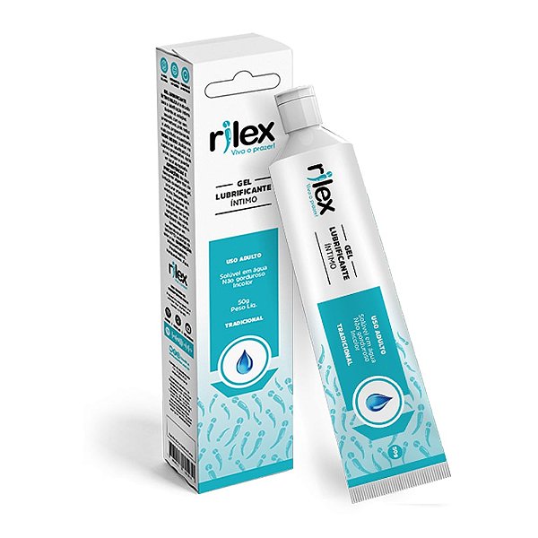 Gel Lubrificante Íntimo Tradicional Rilex 50g
