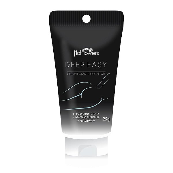 Lubrificante Dessensibilizante Para Sexo Anal Deep Easy HotFlowers 25g
