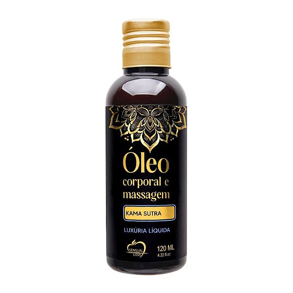 Óleo Corporal e Massagem Kama Sutra Sensual Love 120ml