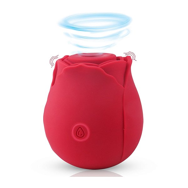 Estimulador de Clitóris 10 Modos de Pulsação Magic Rose 2