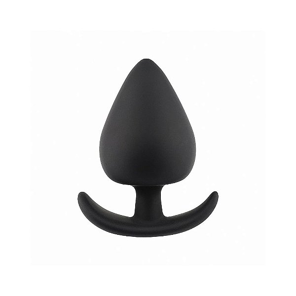 Plug Anal Em Silicone Com Base de Segurança