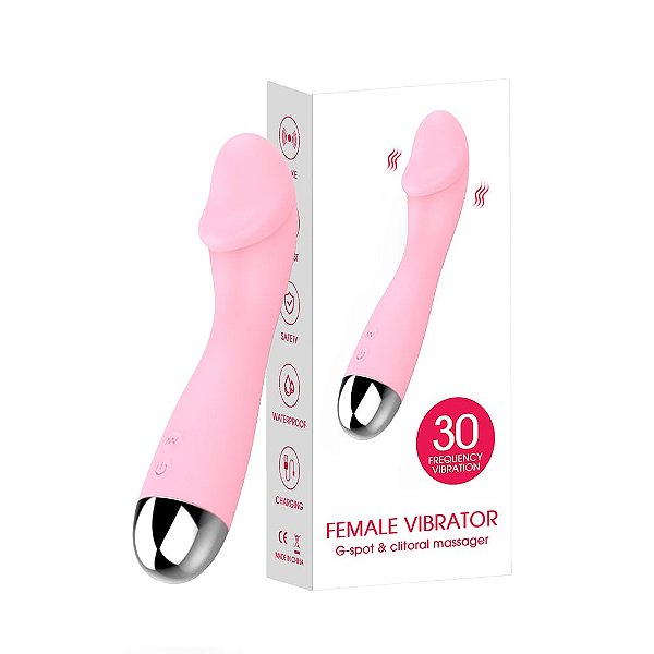 Vibrador Ponto G 30 Modos de Vibração Recarregável