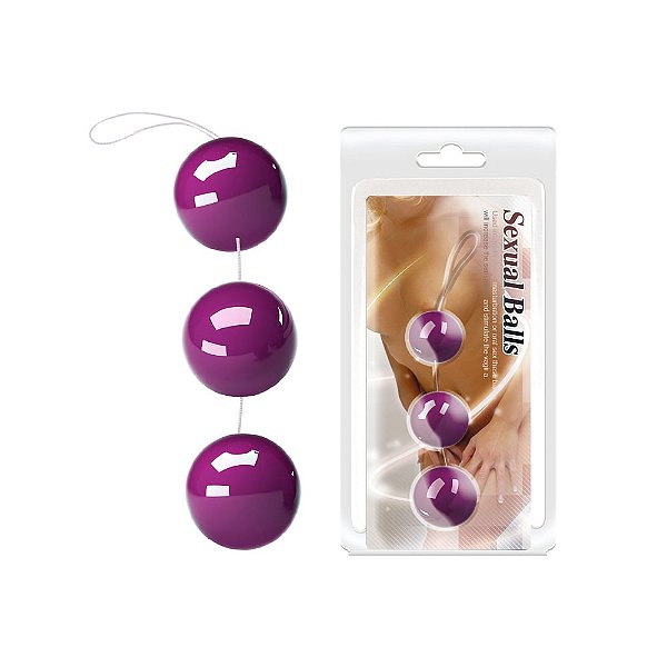 Bolinhas Tailandesas 3 Bolas Cordão 30 cm