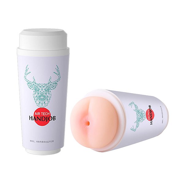 Masturbador Realístico Discreto No Copo Formato de Ânus