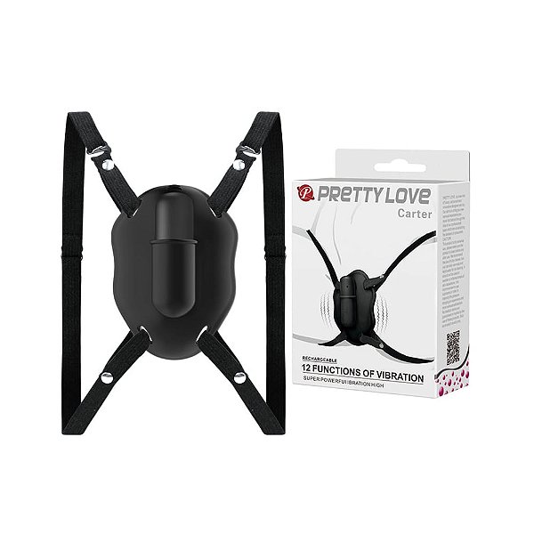 Bullet Vibratório Recarregável com Cinta Estimuladora