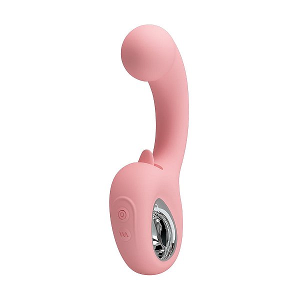Vibrador Ponto G e Língua Vibratória Super Potente Erynnyes