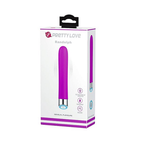 Vibrador Personal Com 12 Modos De Vibração Pretty Love Randolph