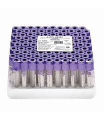 TUBO DE COLETA ROXO K3
