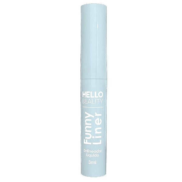 Delineador Colorido Líquido Hello Beauty Funny Liner Azul