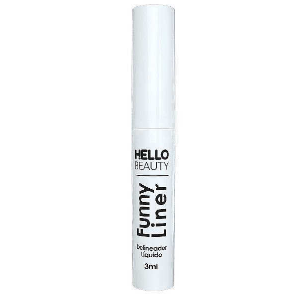 Delineador Colorido Líquido Hello Beauty Funny Liner Branco