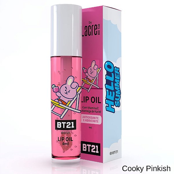 Lip Oil BT21 Beach  Cooky Pinkish