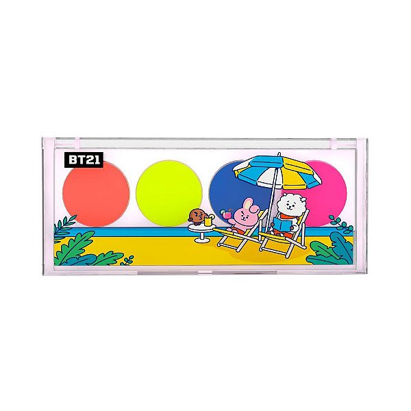 Quarteto de Sombras BT21 Room Beach Party