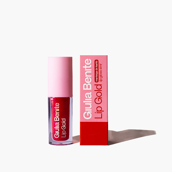 Lip Gloss Lip Gold Giulia Benite cor Fragola