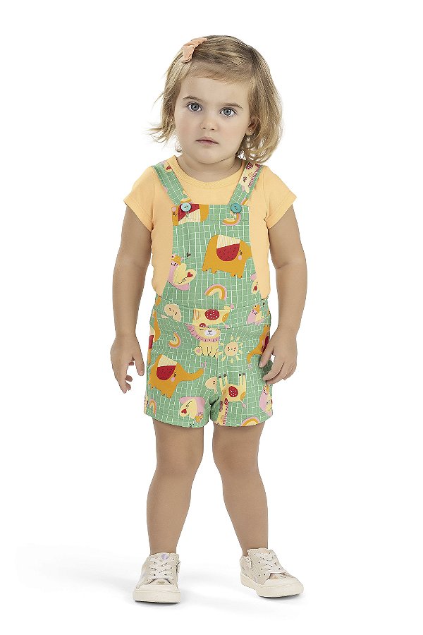 Conjunto Feminino leãozinho