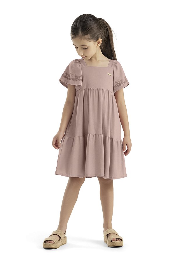 Vestido de Linho Elegante