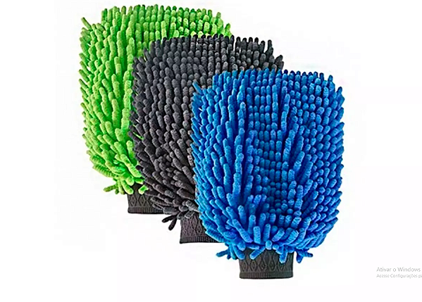 LUVA GRANDE 125 GSM  2 LADOS CHENILE 16X25 - 8