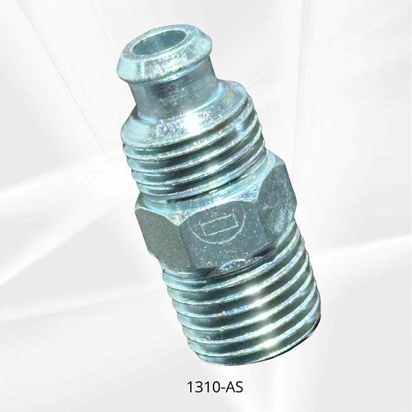 TERMINAL P/TUBO PU 10 X 1,5 RM 1/4" NPT S/ PORCA