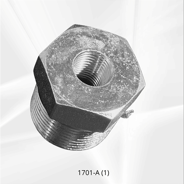 BUCHA DE REDUCAO M. 1" NPT X F. 1/4" NPT
