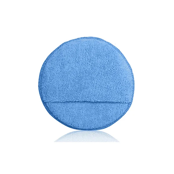 ESPONJA MICROFIBRA AZUL 13X13 CM COM BOLSO - 293