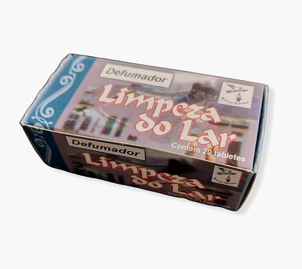 Defumador Limpeza do Lar 20 tabletes