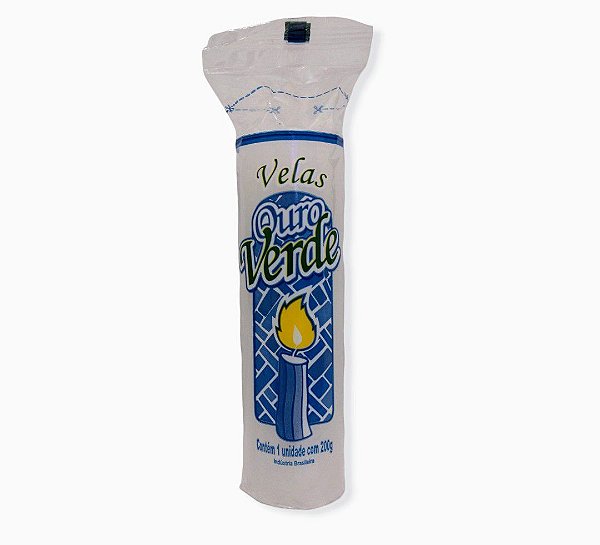 Vela 7 Dias Branca 200g - Parafiana 100% Pura