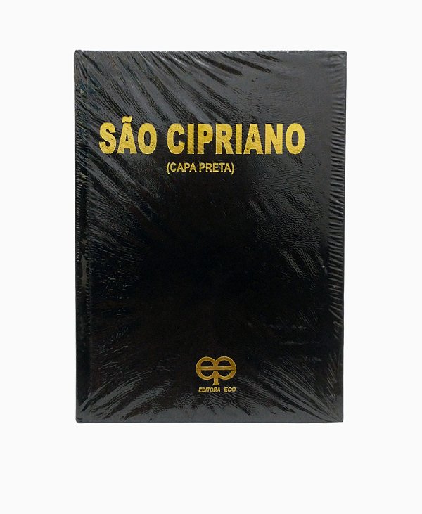 Livro São Cipriano - Capa Preta