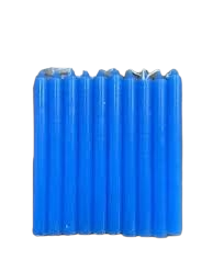 Vela Palito Azul 1kg Parafina 100% Pura