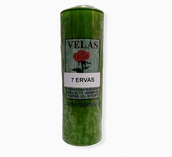 Vela 7 Dias 7 Ervas 260g
