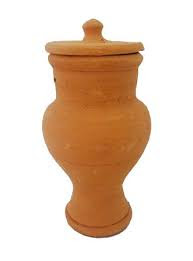 Quartinha de Barro 17cm S/asa - Umbanda e Candomblé