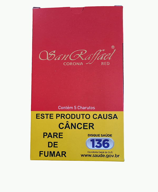 Charuto Rafael Red Caixa 5 Charutos
