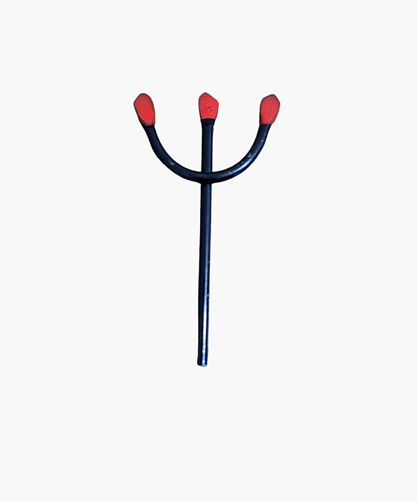 Tridente De Pomba Gira 10cm Ferro
