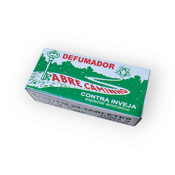 Defumador Abre Caminho Contra Inveja 20 Tabletes Wilson
