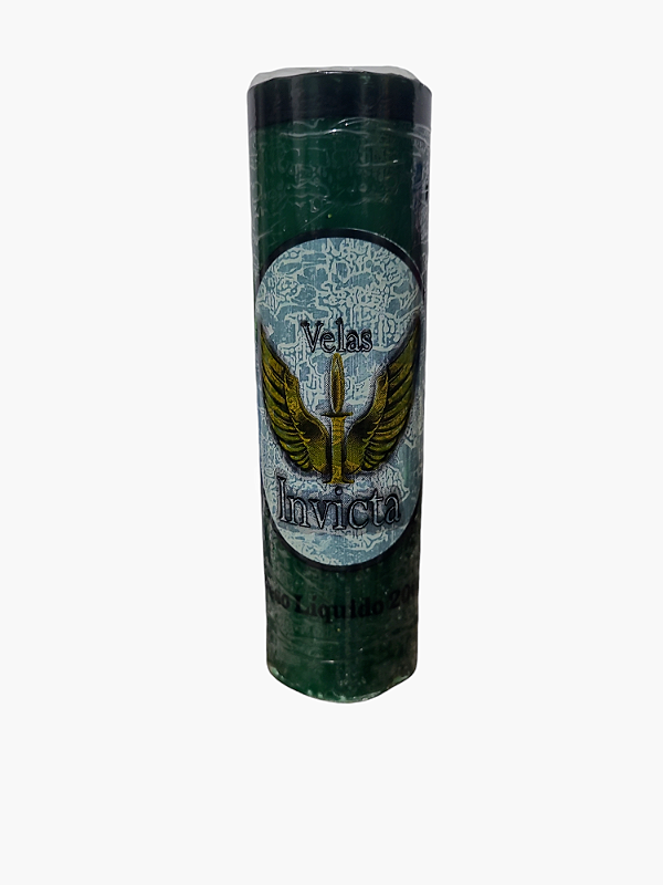 Vela 7 Dias Verde 200g - Invicta