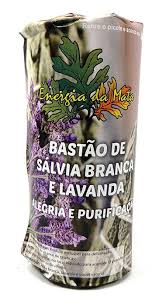 Bastão de Sávia Branca e Lavanda