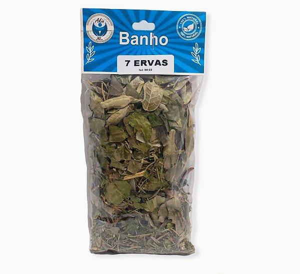 Banho 7 Ervas 40g Limpeza e Proteção
