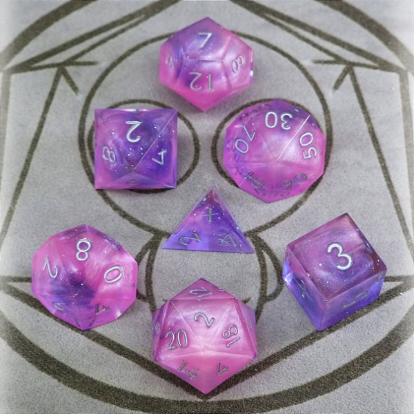 Andrômeda - Set de Dados (7 peças)