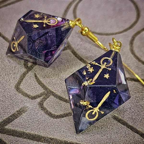 Vampire - Brincos de D10 Vampire