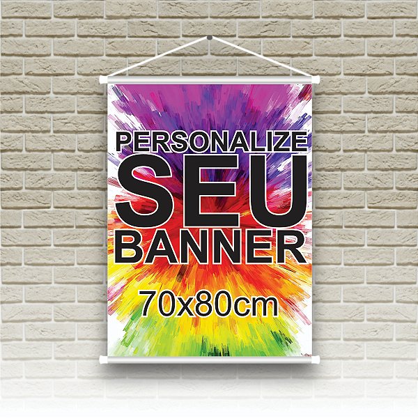Banner Personalizado 70x80cm