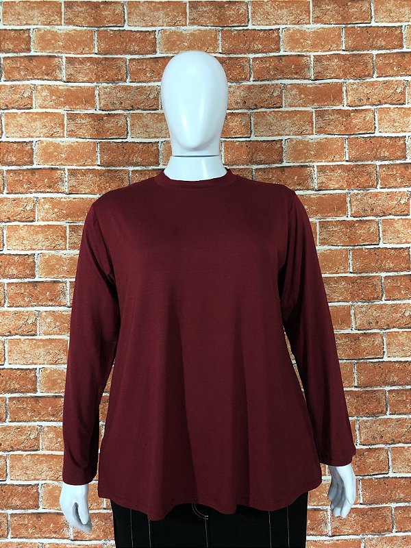 BLUSA MANGA PLUS SIZE